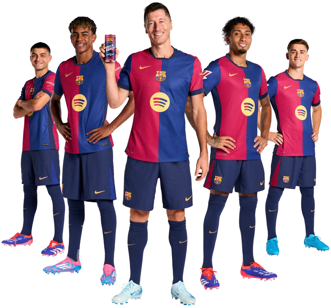 Barça Energy Drink ana görseli — FC Barcelona A takım çalışması